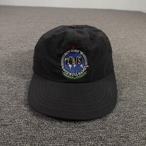 Vintage Goodwill Games Cap America Hat Cap Strap Back One Size Black Mens 90s